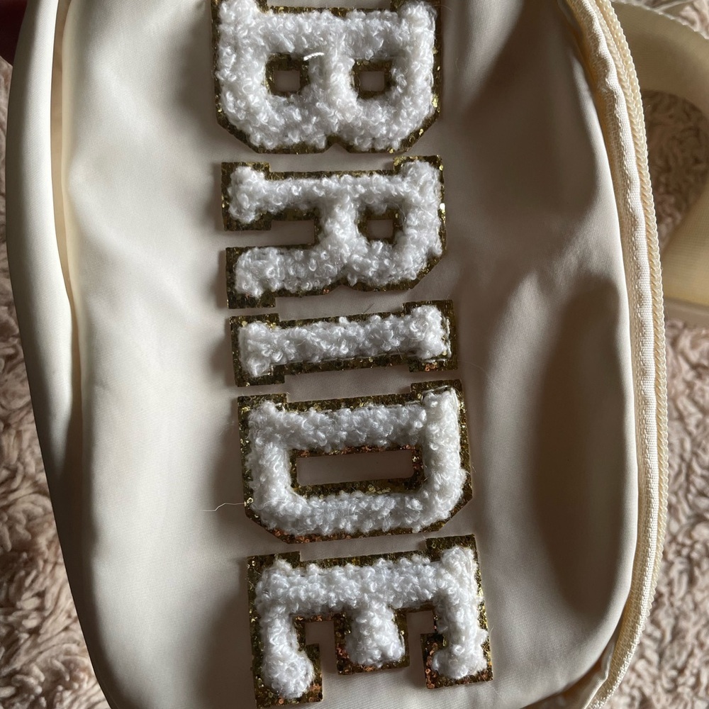 Cream Bride Fanny Pack
